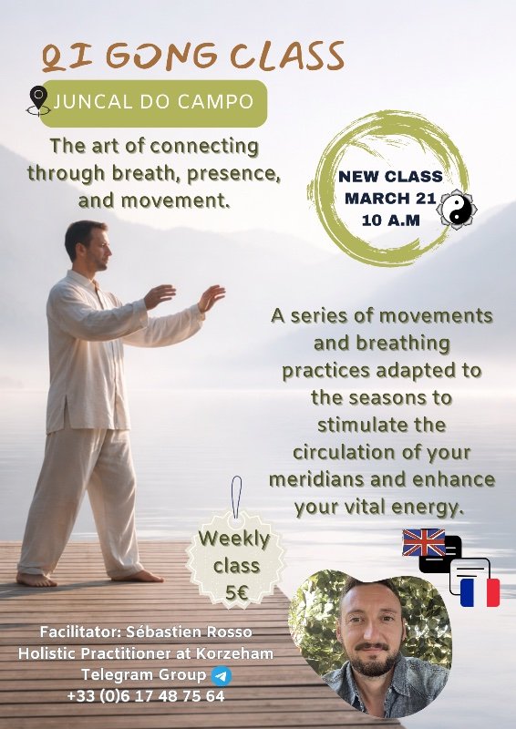 Qi gong class