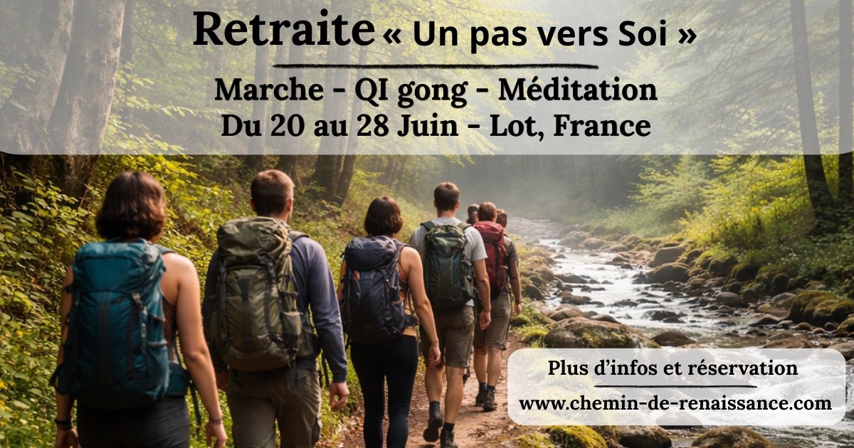 Randonnée, QI gong et méditation - Lot, France - Yoga