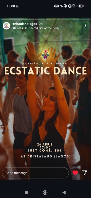 Ecstatic Dance Cristaland - Yoga