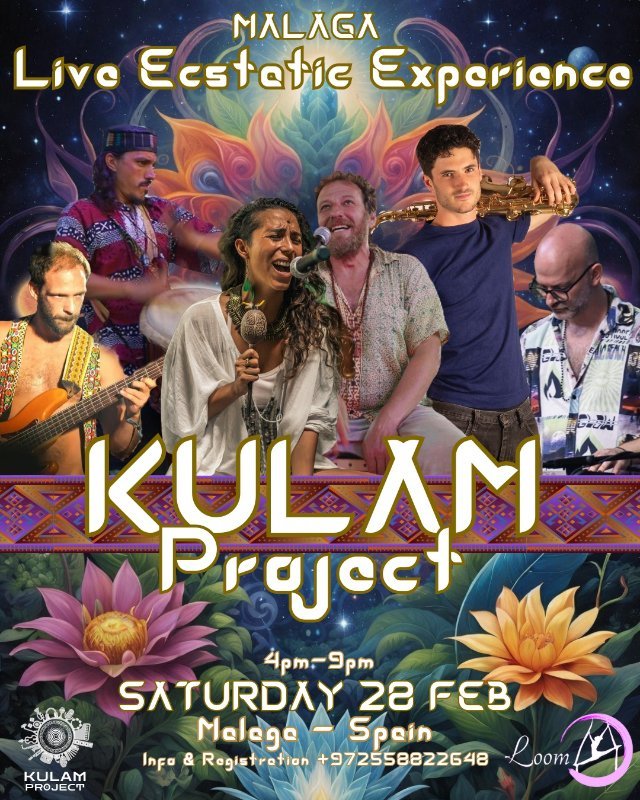 ✨ LIVE ECSTATIC ORCHESTRA — Cacao & Singing Circle — MÁLAGA ✨