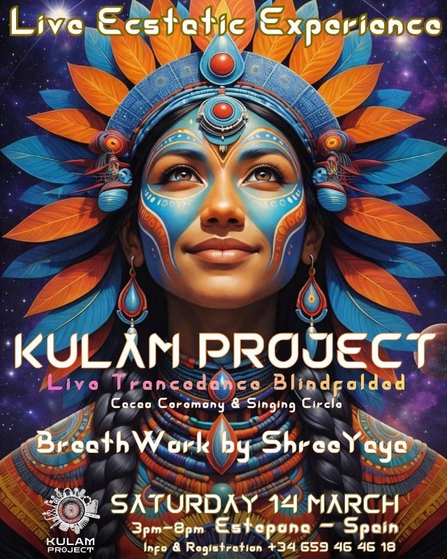 🕺🏼**LIVE ECSTATIC DANCE **💃🏻    *WITH KULAM PROJECT*