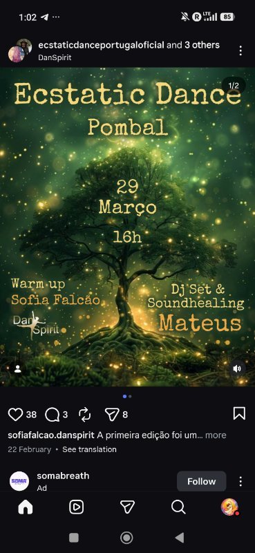 Ecstatic Dance pombal portugal